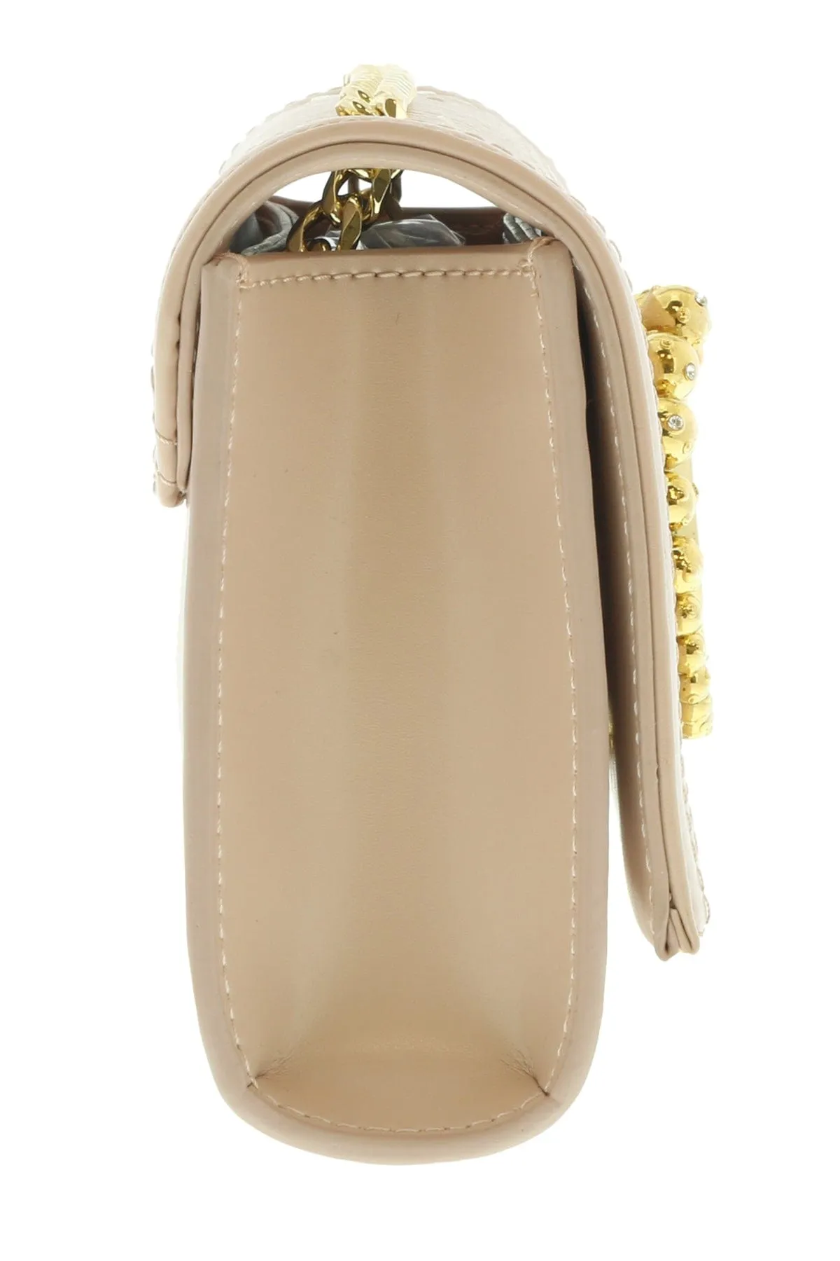 Roberto Cavalli HXLPB9 014 Nude Shoulder Bag