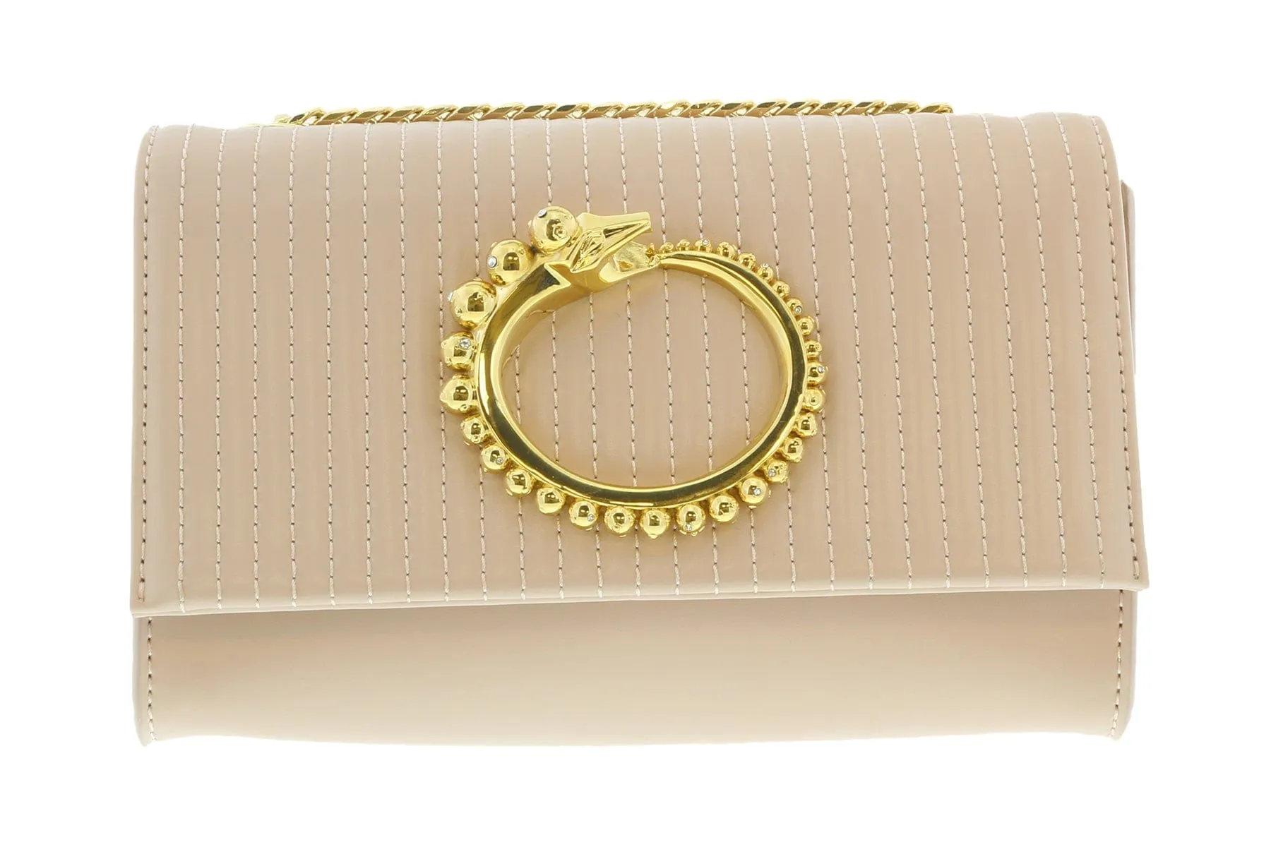 Roberto Cavalli HXLPB9 014 Nude Shoulder Bag