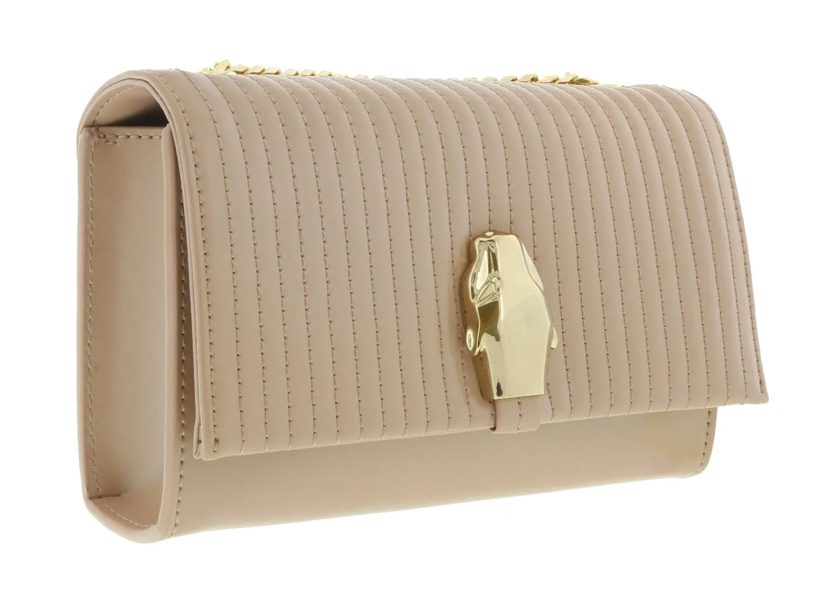 Roberto Cavalli HXLPDN 020 Beige Shoulder Bag