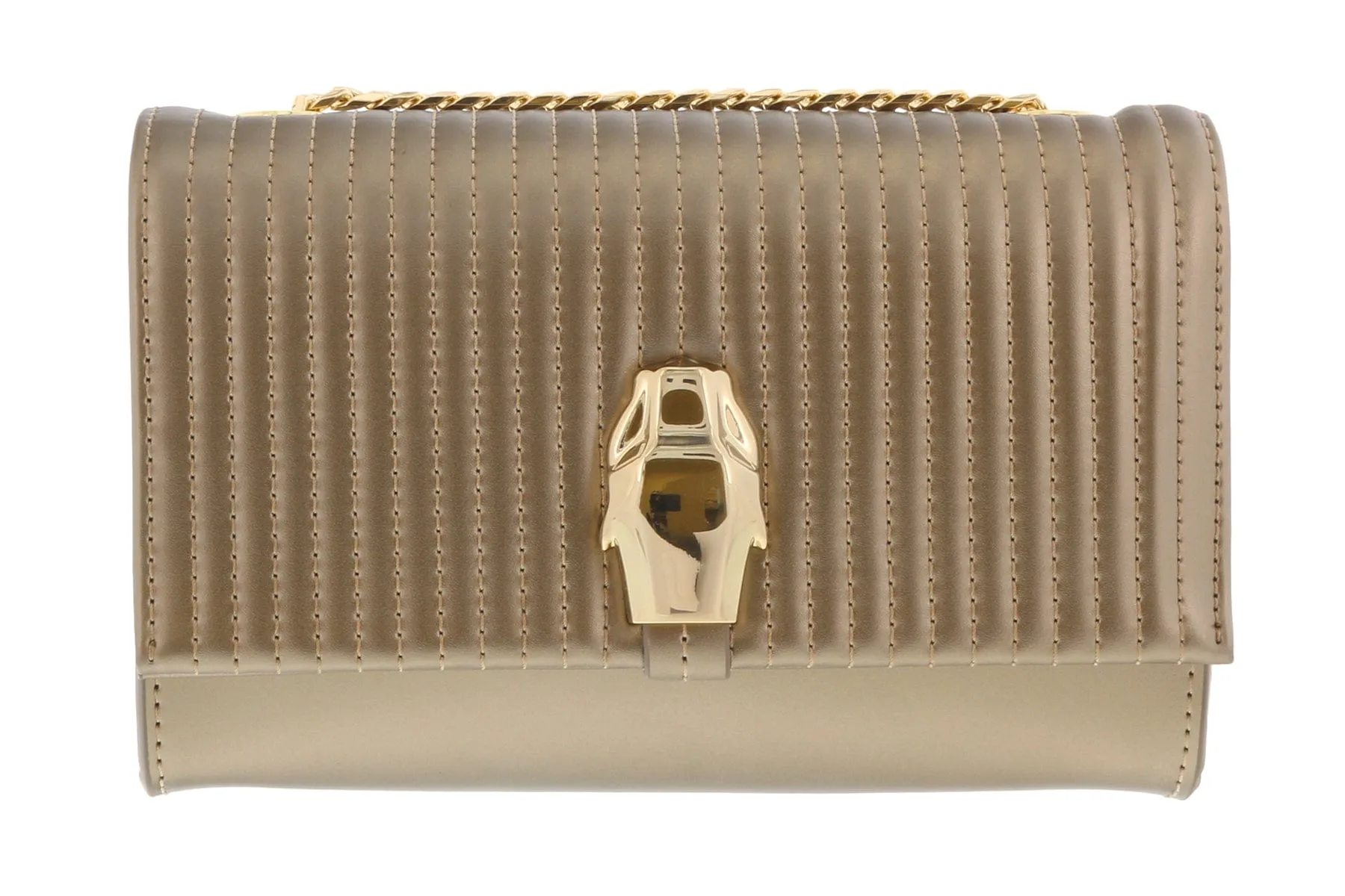 Roberto Cavalli HXLPDN 102 Bronze Shoulder Bag