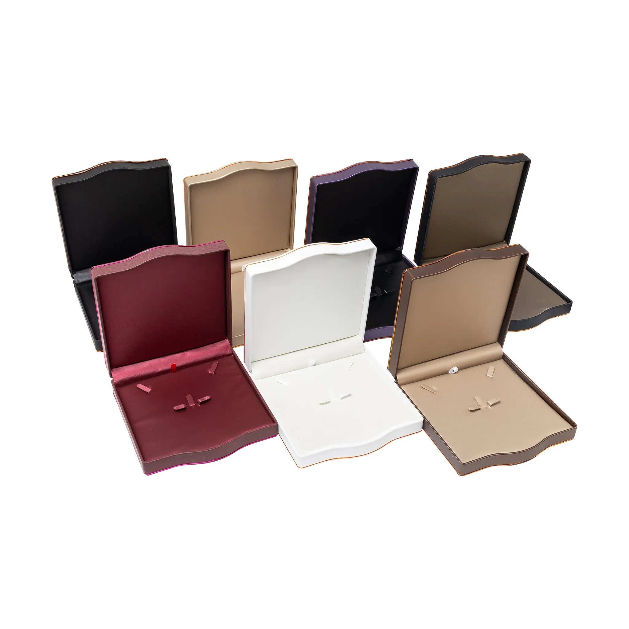 Rose Gold Trim Set Box Cream