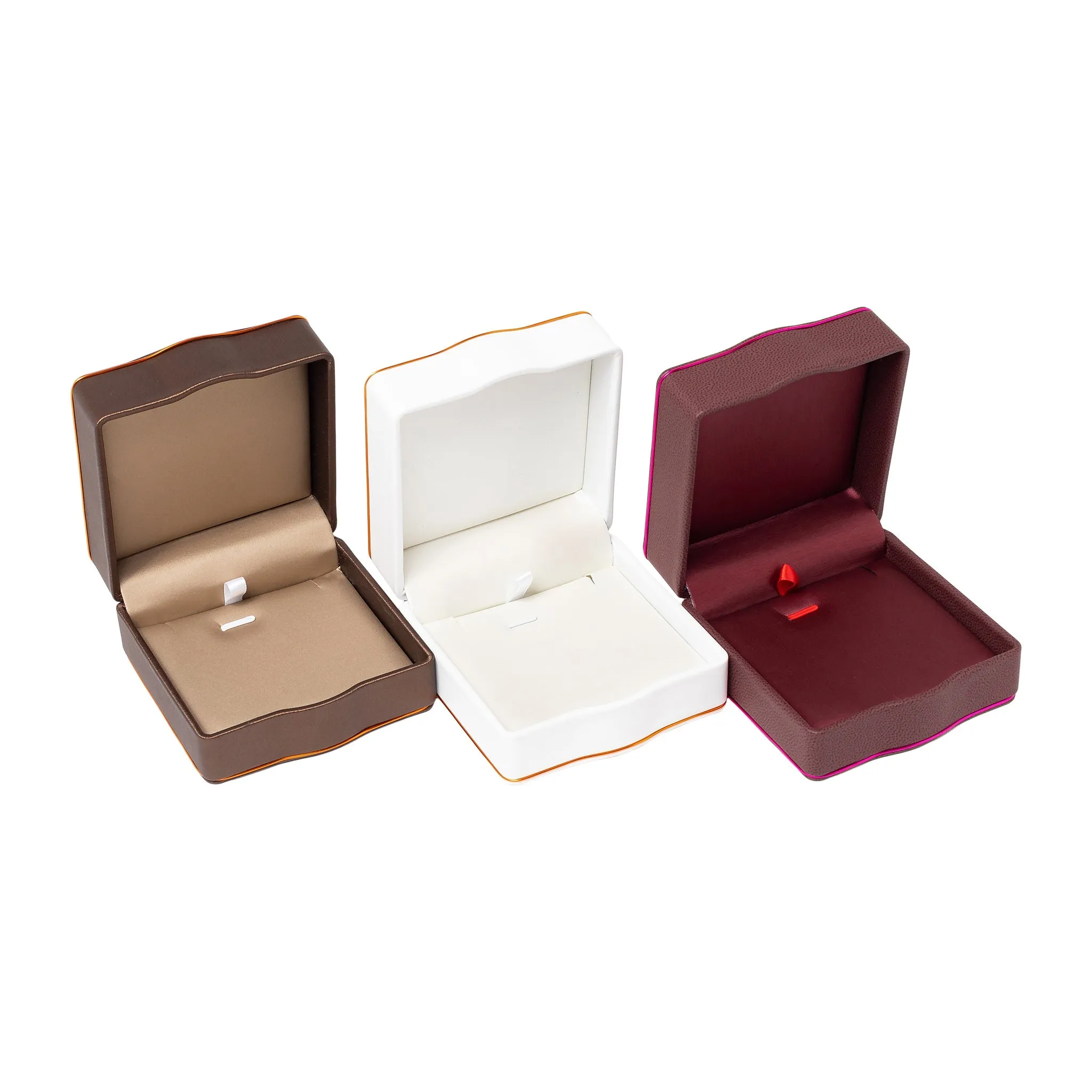Rose Gold Trim Universal Box Brown