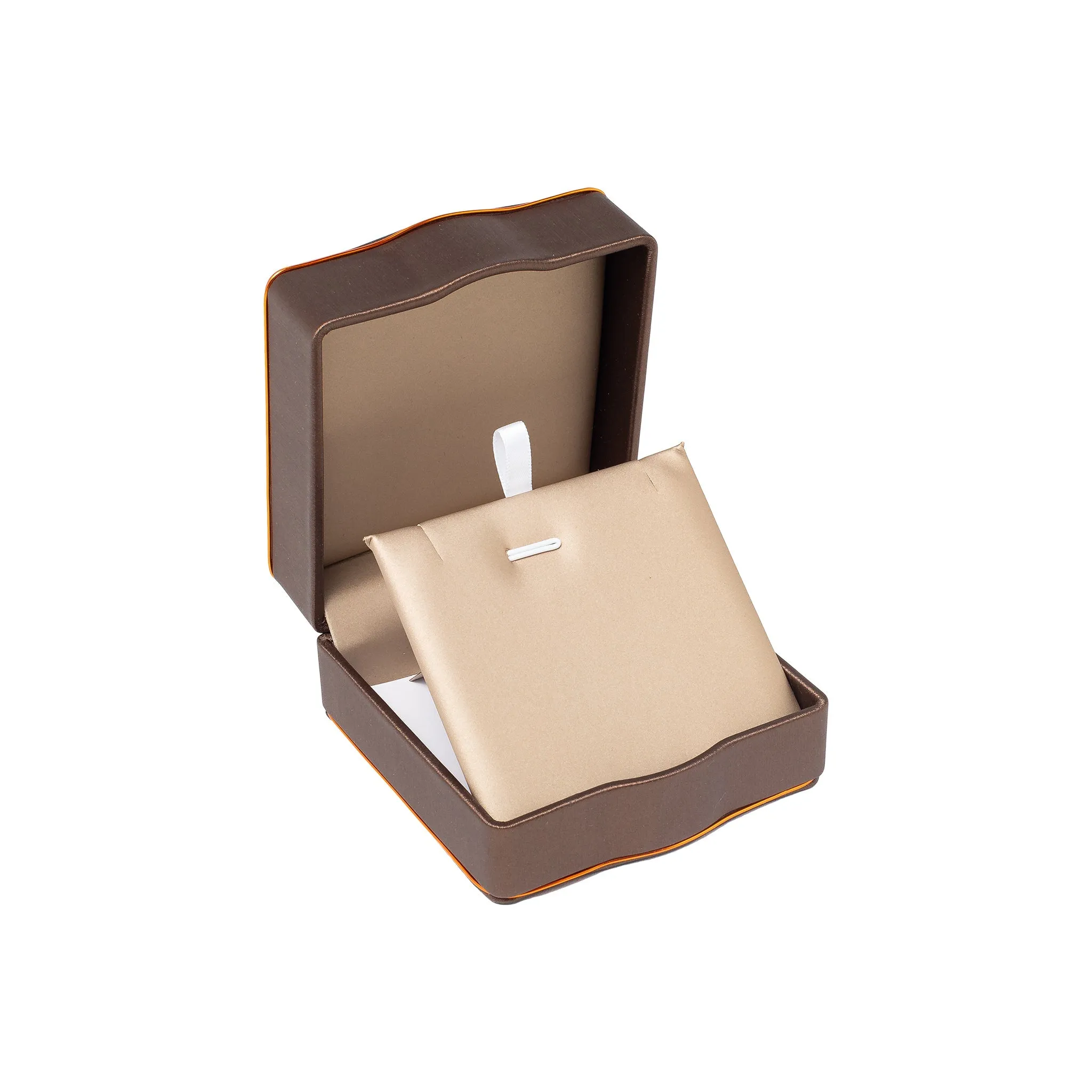 Rose Gold Trim Universal Box Brown