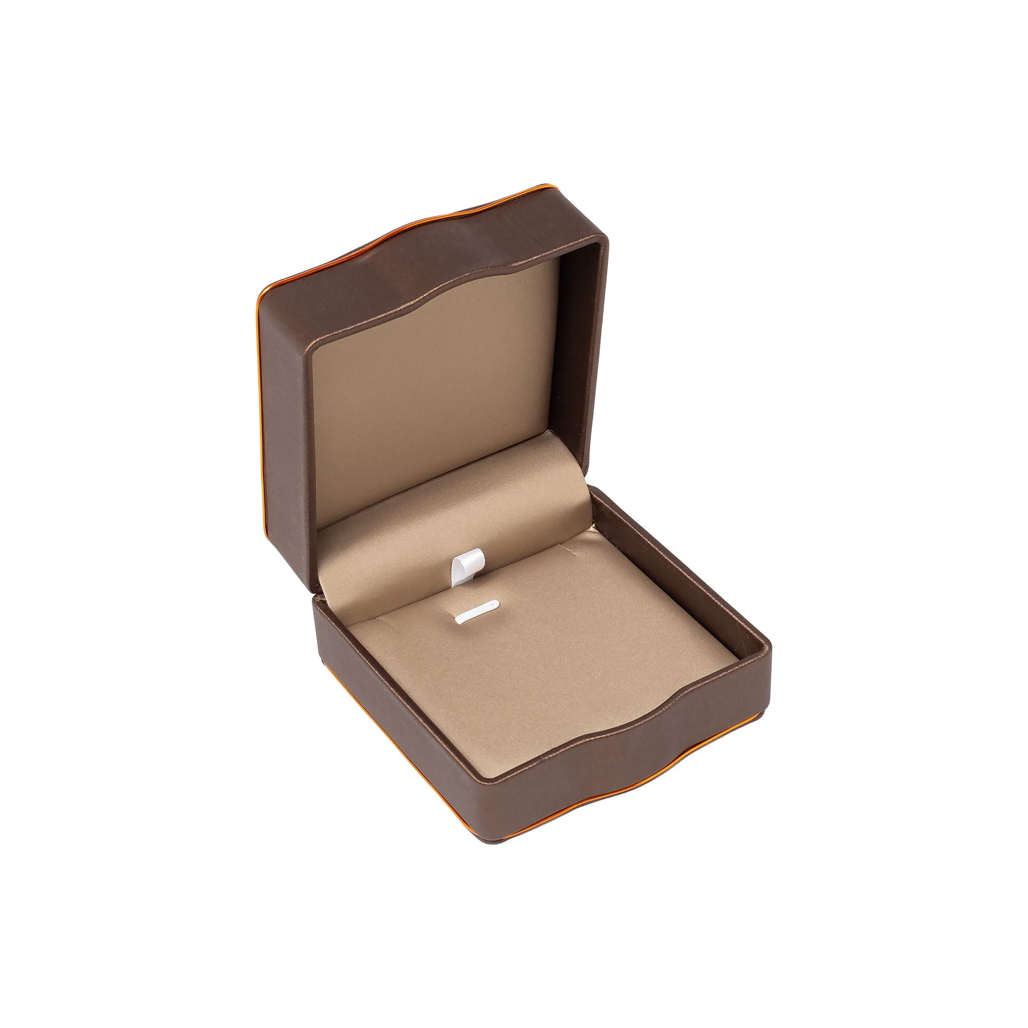Rose Gold Trim Universal Box Brown