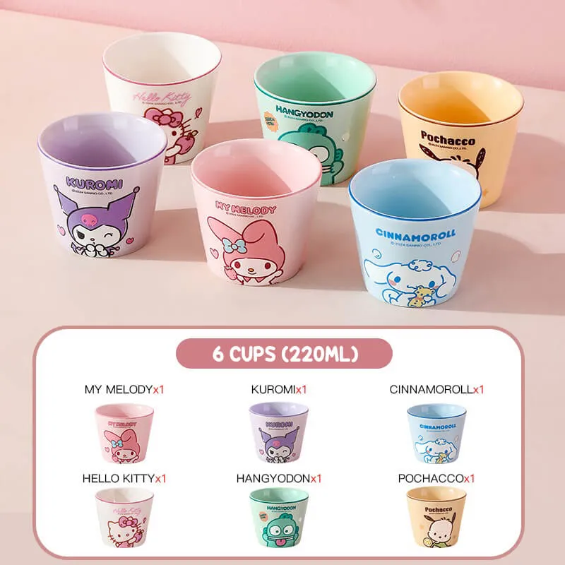 Sanrio Character Ceramic Tea Cup Set