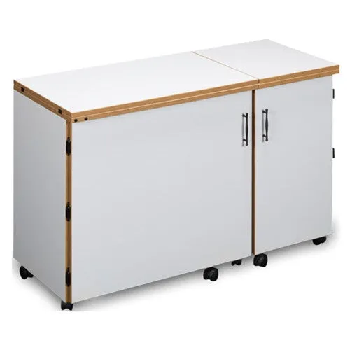 Sewing and Serger Cabinet Combo 1050 in White