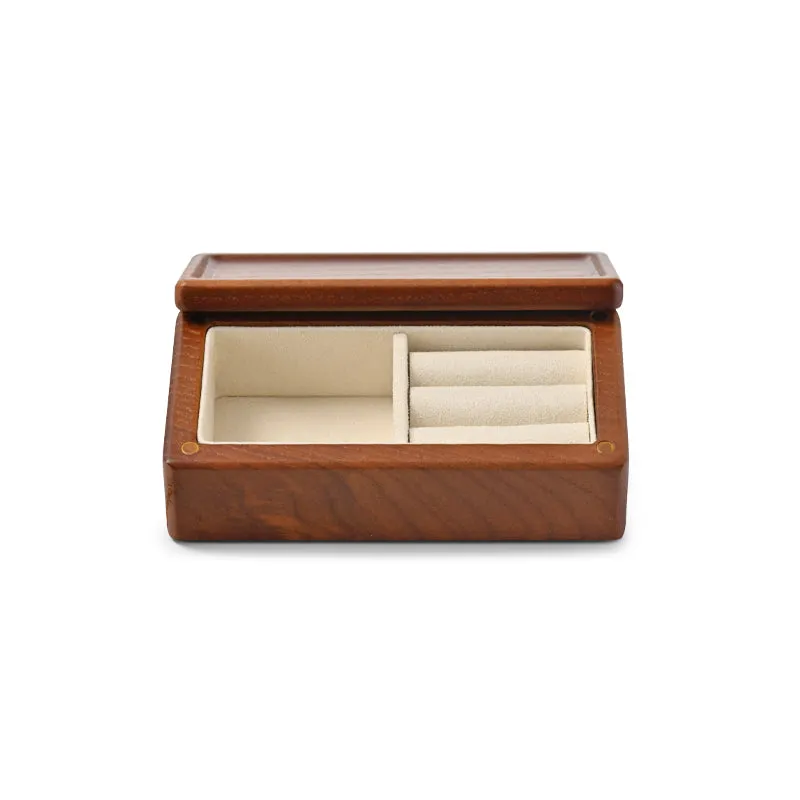 Solid Wood Jewelry Storage Box With Magnetic Cover SM163 - Restocking