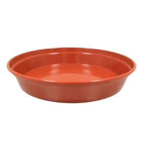 Stewarts 25.4cm Terracotta Plastic Flower Pot Saucer