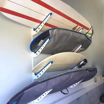 Surfboard Wall Rack - 6 Surfboard Adjustable
