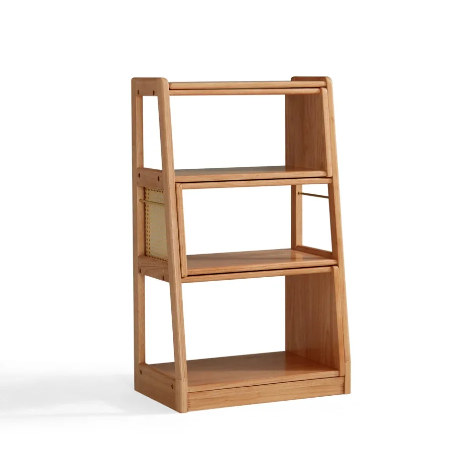 Tello Solid Timber Extendable Convertible Bookcase Adjustable Multi Function Storage/Corner Book Shelf