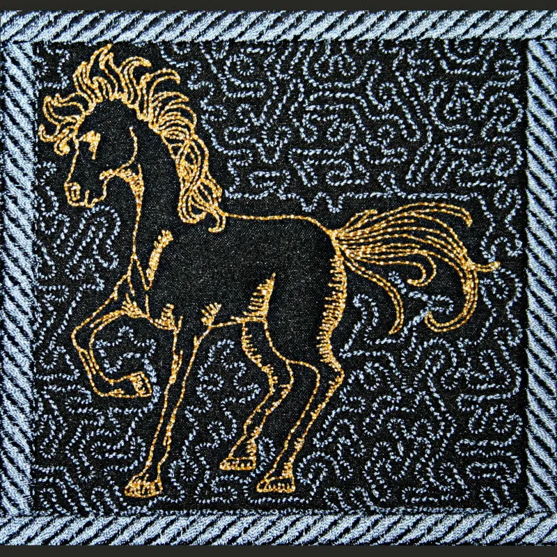 Trapunto Thoroughbred