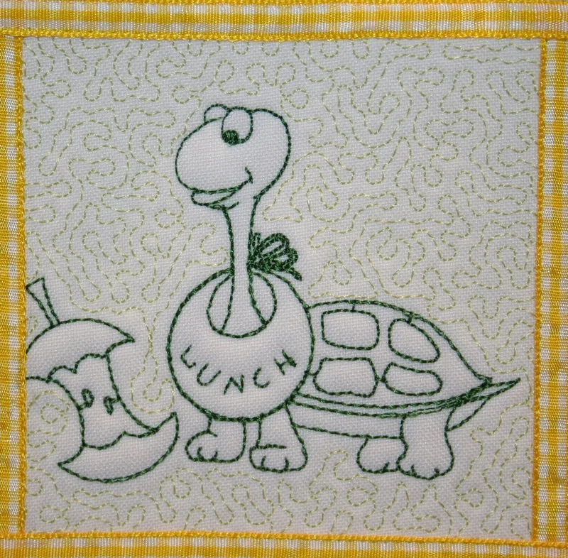 Trapunto Turtle Time Combo