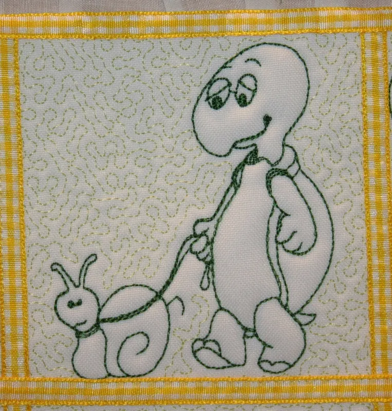 Trapunto Turtle Time Combo