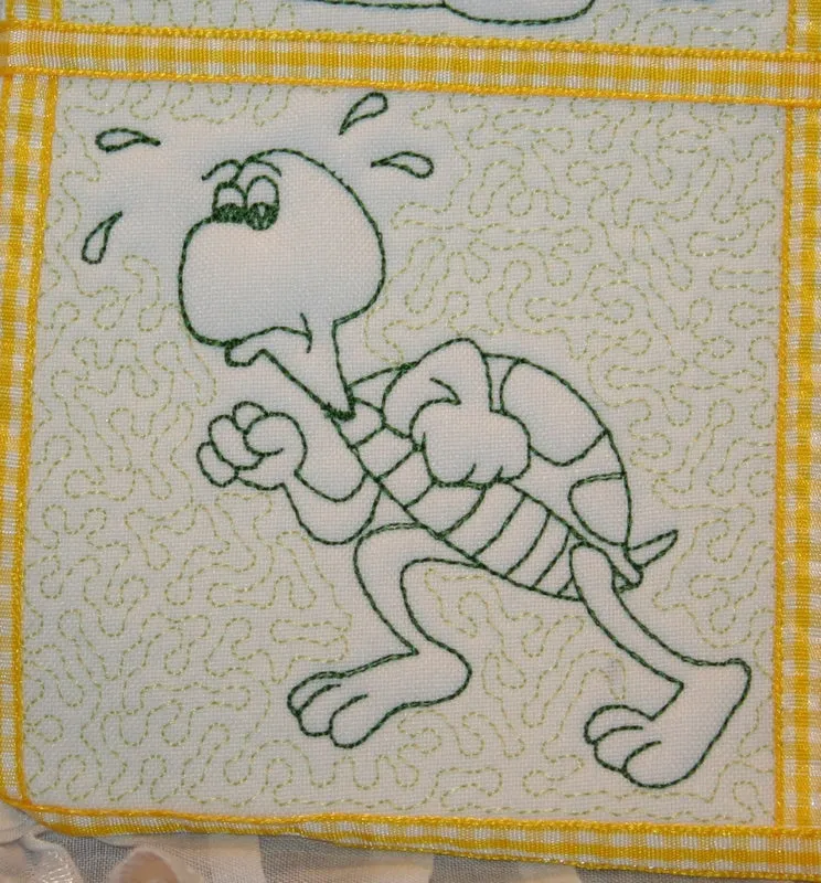 Trapunto Turtle Time Combo