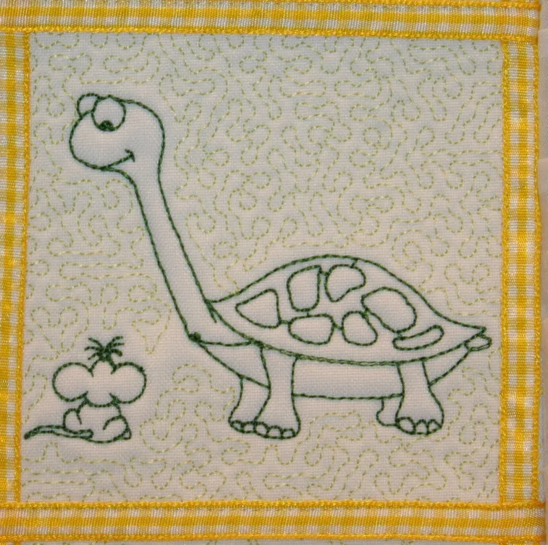 Trapunto Turtle Time Combo