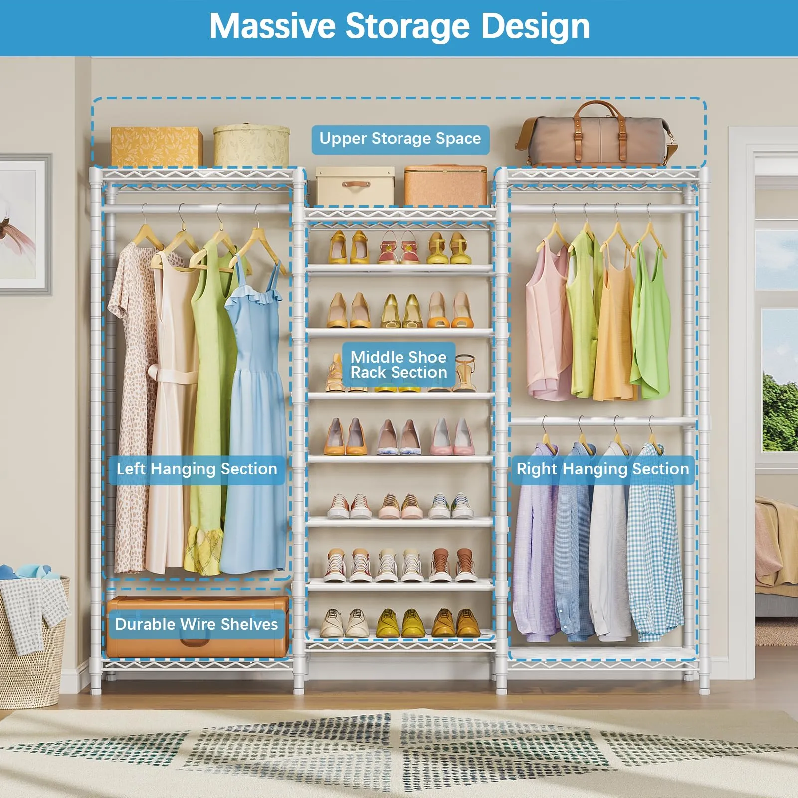 VIPEK S3 Garment Rack