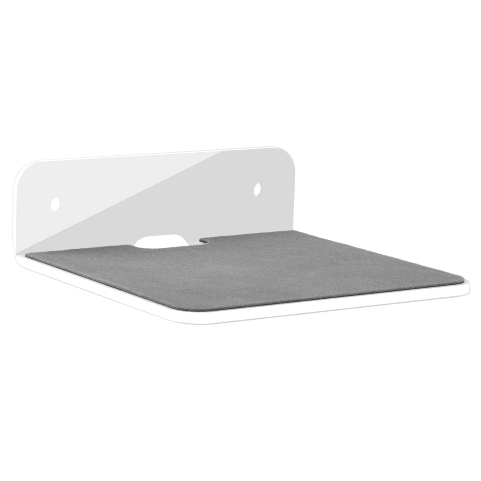 Wall Shelf Speaker Stand, Acrylic Wall Mount Display