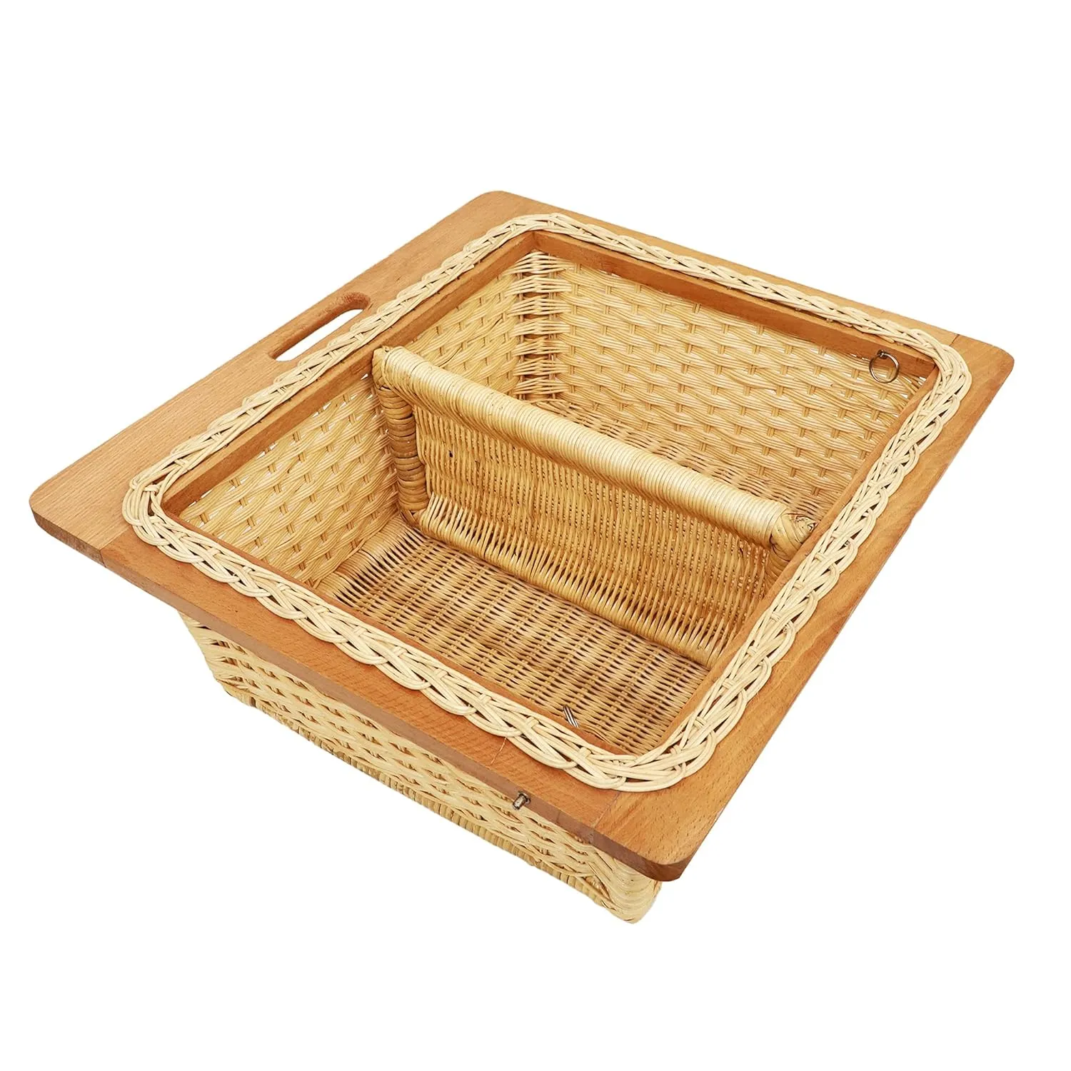 Wicker Basket for Kitchen | Onion Basket 22 x 16 x 8 - Sayali